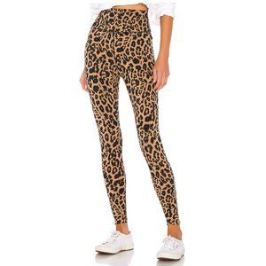 NWT: LNA - Leopard Zipper Legging, workout cheetah work out gym pant
